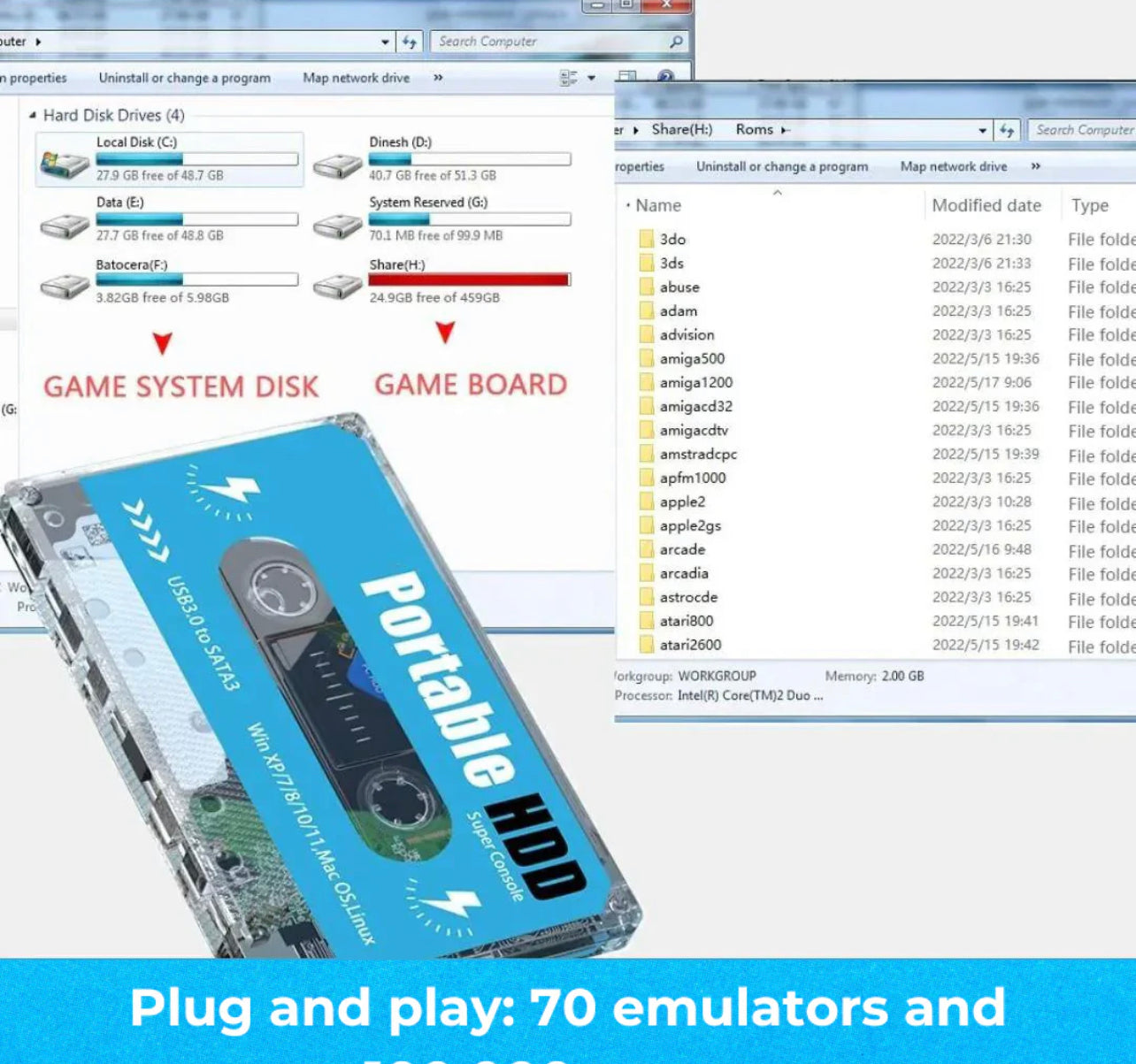 Retro Cassatte - Tophatter Daily Deals