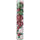 Set of 6 Small Festive Jingle Bells | Christmas Tree Hanging Ornaments - 4cm Baubles - Tophatter Daily Deals