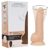 Naked Addiction 7 Inch Rotating and Vibrating Dong – Luxury Rotating and Vibrating Dong > Dildos > Strap On Dildos - Tophatter Daily Deals