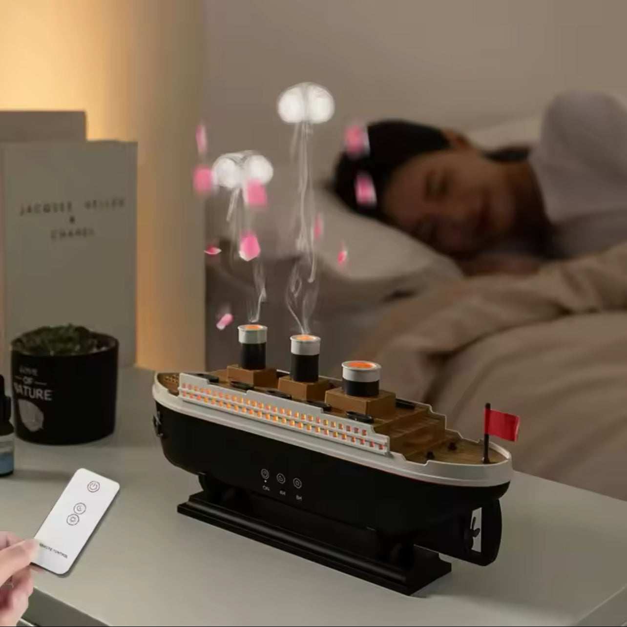 Titanic Humidifier + FREE Heart Of The Ocean Necklace - Tophatter Daily Deals