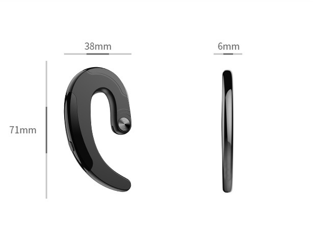 Bone Conduction Wireless Earphones 0 - Tophatter Daily Deals