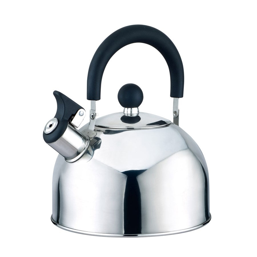 Stainless Steel Whistling Tea Kettle, 2.5-Quart Kitchen Appliances - Tophatter Daily Deals