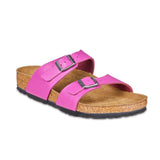 Birkenstock Women's Sydney Graceful Birko-Flor Sandals Purple Regular Wide Footwear - Tophatter Daily Deals