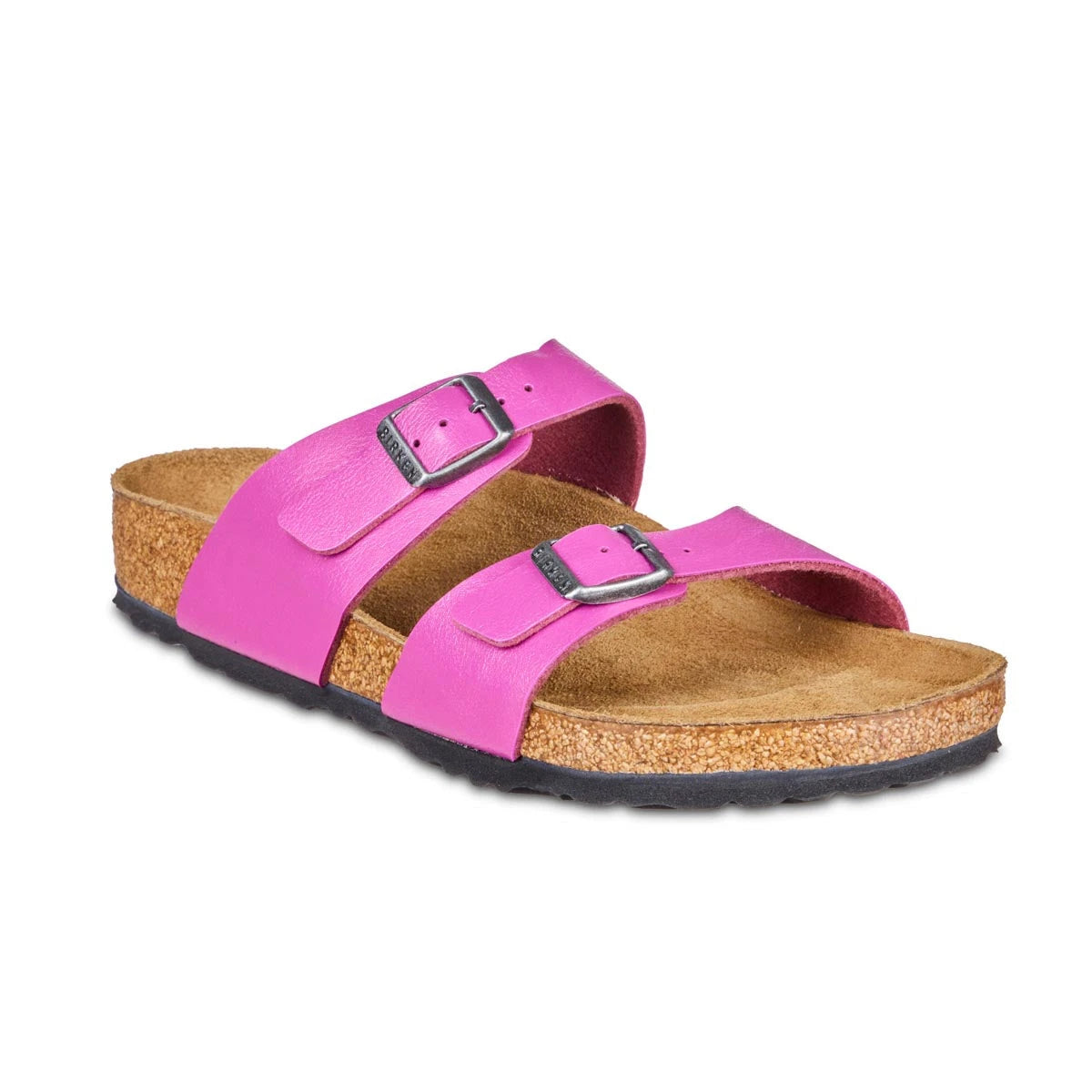 Birkenstock Women's Sydney Graceful Birko-Flor Sandals Purple Regular Wide Footwear - Tophatter Daily Deals