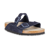 Birkenstock Arizona Leather Sandals Midnight Regular Wide Footwear - Tophatter Daily Deals