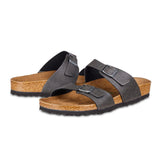 Birkenstock Women's Sydney Vegan Birko-Flor Sandals Footwear - Tophatter Daily Deals