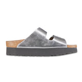 Birkenstock Women's Papillio Arizona Platform Natural Leather Sandals Footwear - Tophatter Daily Deals