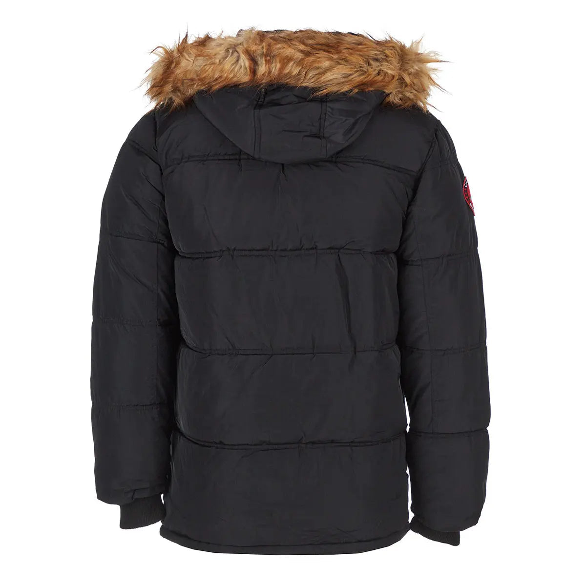 Canada Weather Gear Men's Fur Hooded Puffer Jacket Puffer - Tophatter Daily Deals