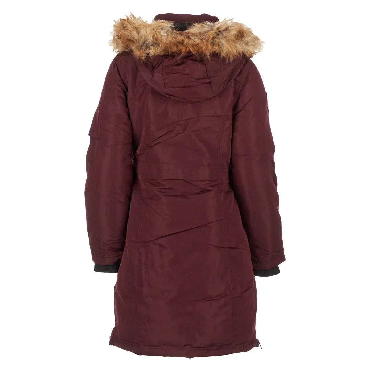 Canada Weather Gear Women's Long Puffer Puffer - Tophatter Daily Deals