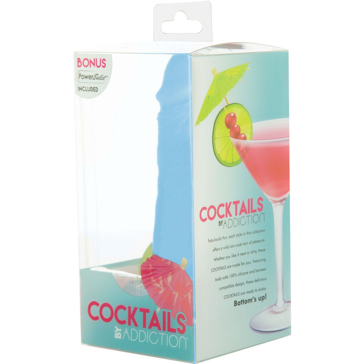 Cocktails by Addiction 5.5" Dildo in Blue Lagoon Dildo - Tophatter Daily Deals