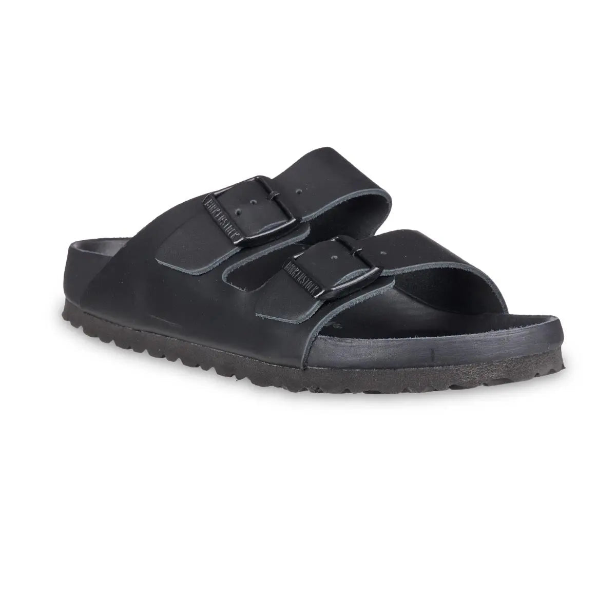 Birkenstock Arizona Leather Sandals Black Footwear - Tophatter Daily Deals