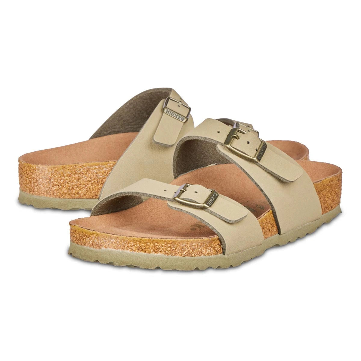 Birkenstock Women's Sydney Vegan Birko-Flor Sandals Footwear - Tophatter Daily Deals
