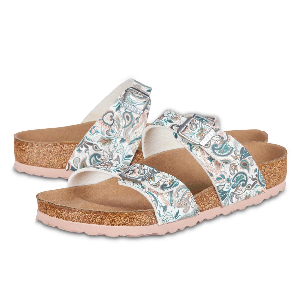 Birkenstock Women's Sydney Vegan Birko-Flor Sandals Footwear - Tophatter Daily Deals