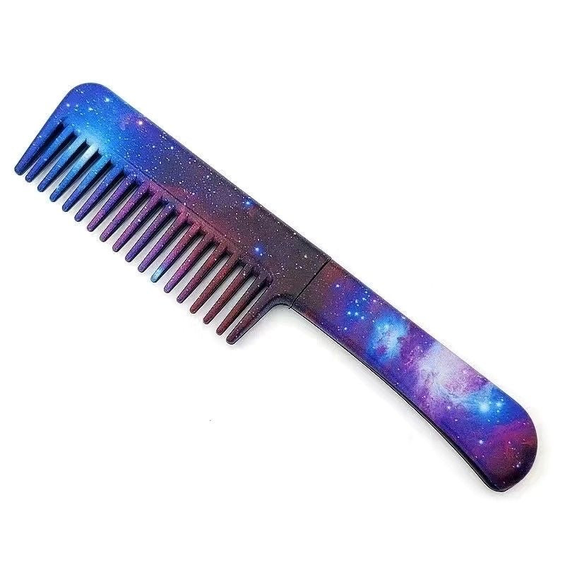Comb Brush Knife Hidden Knife Self Defense For Women Gift For Besties Sky - Tophatter Daily Deals