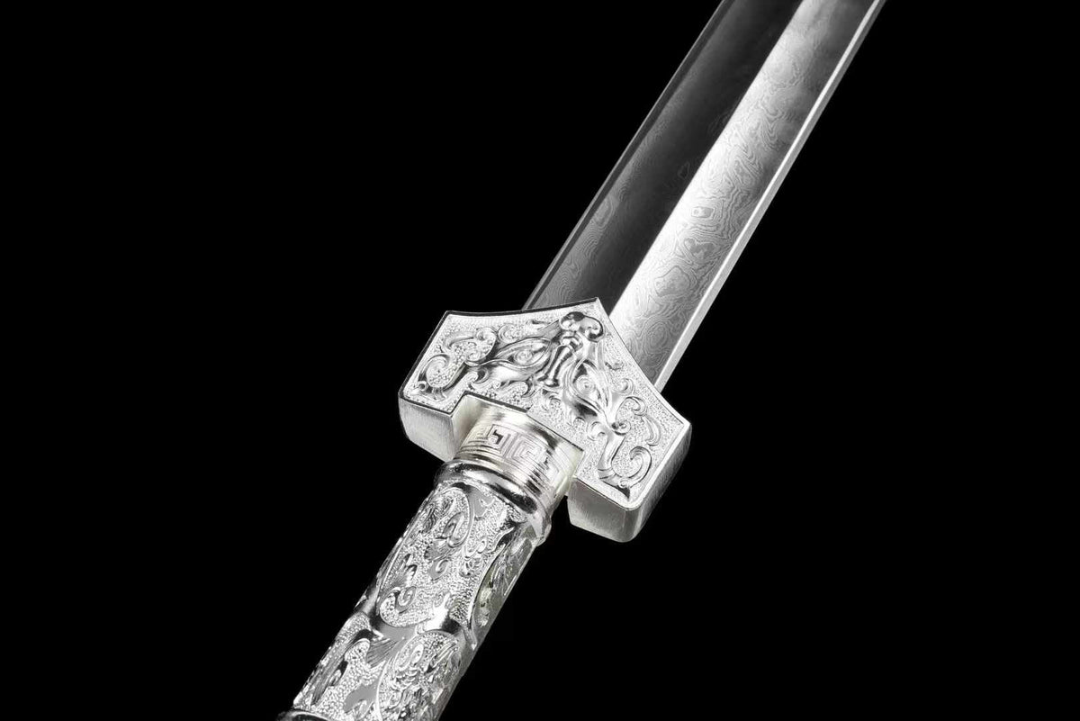 Handmade Pattern Steel Chinese Sword With Justice Online - Tophatter Daily Deals