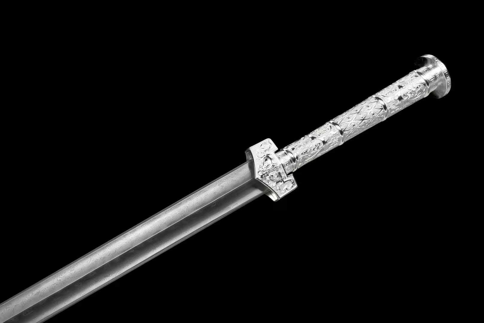 Handmade Pattern Steel Chinese Sword With Justice Online - Tophatter Daily Deals