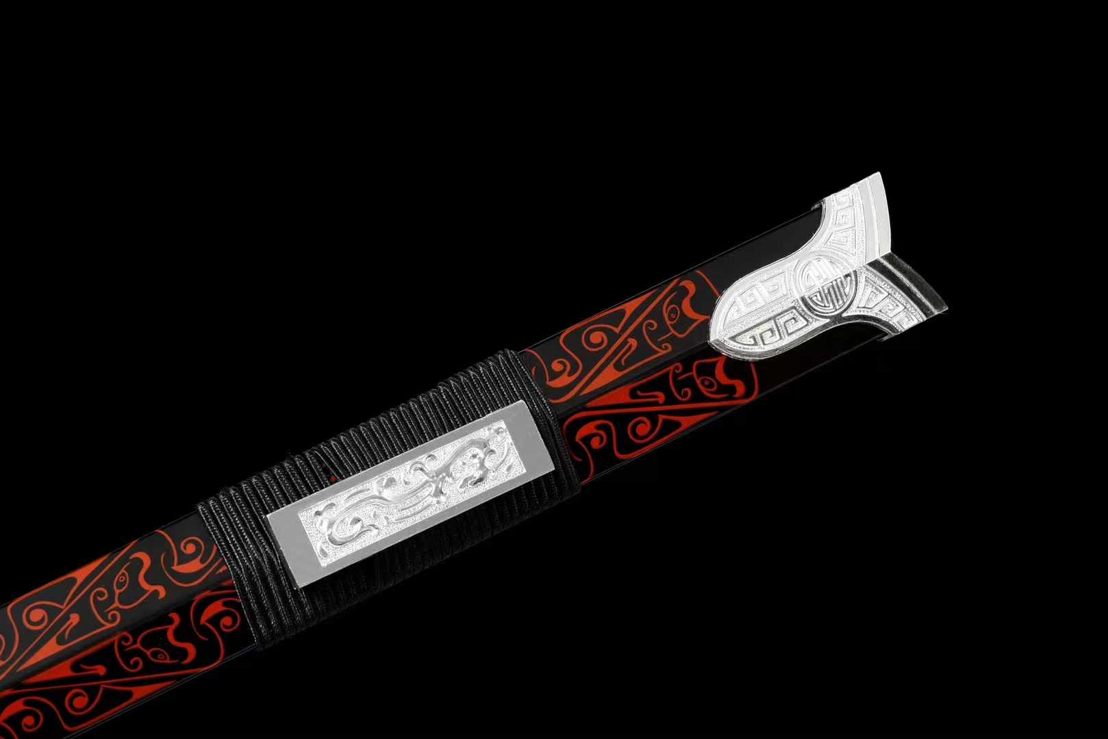 Handmade Pattern Steel Chinese Sword With Justice Online - Tophatter Daily Deals