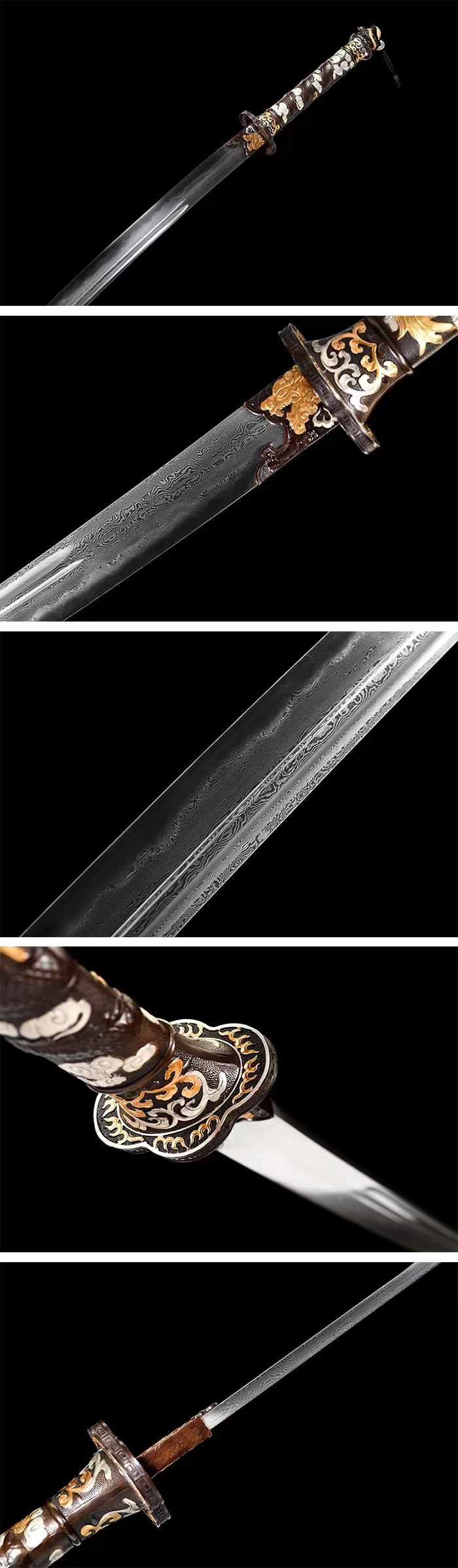 Four Beast Battle Sabre (Antique Gold Plated Silver) - Tophatter Daily Deals