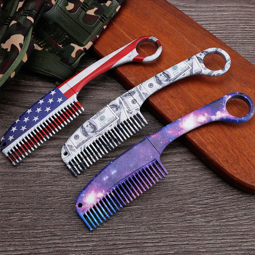 Concealed Comb Knife - Women's Self-Defense Tool - Tophatter Daily Deals