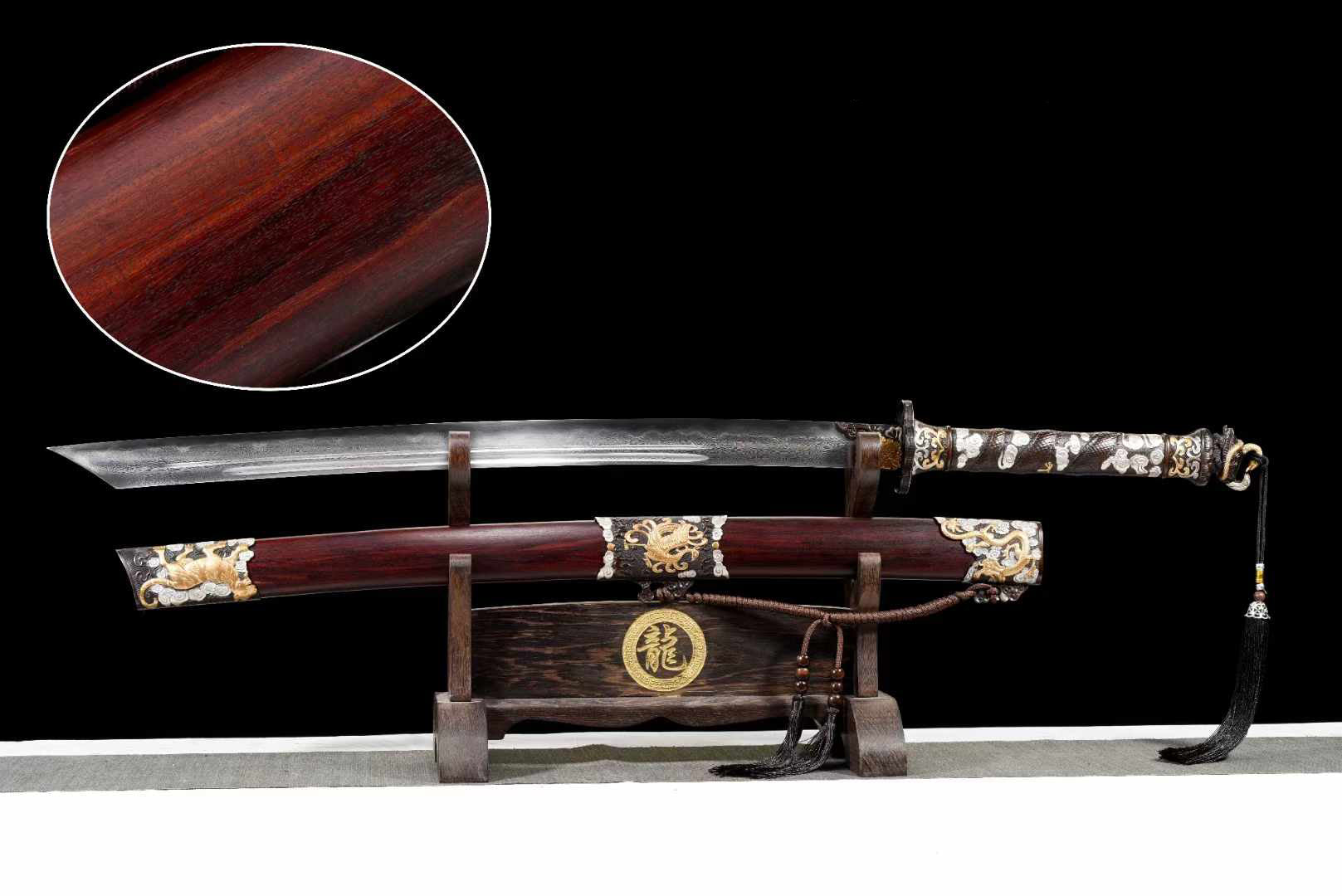 Four Beast Battle Sabre (Antique Gold Plated Silver) - Tophatter Daily Deals