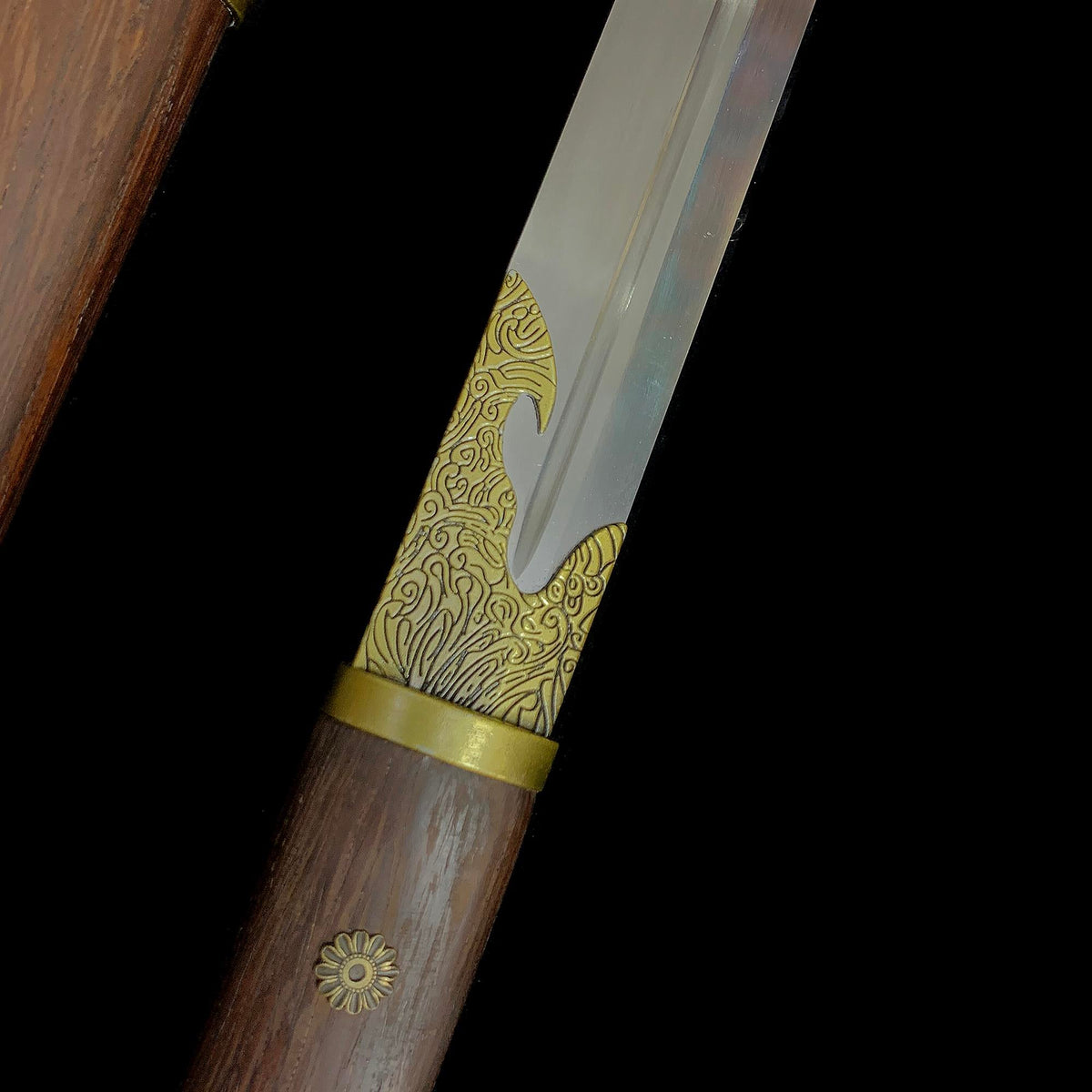 Ring-Hilt Tang Broadsword - Tophatter Daily Deals