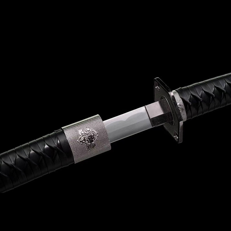 Two swords in one sheath , Handmade Manganese Steel Full Tang Real Japanese Katana - Tophatter Daily Deals