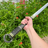 Ring-Hilt Tang Broadsword - Tophatter Daily Deals