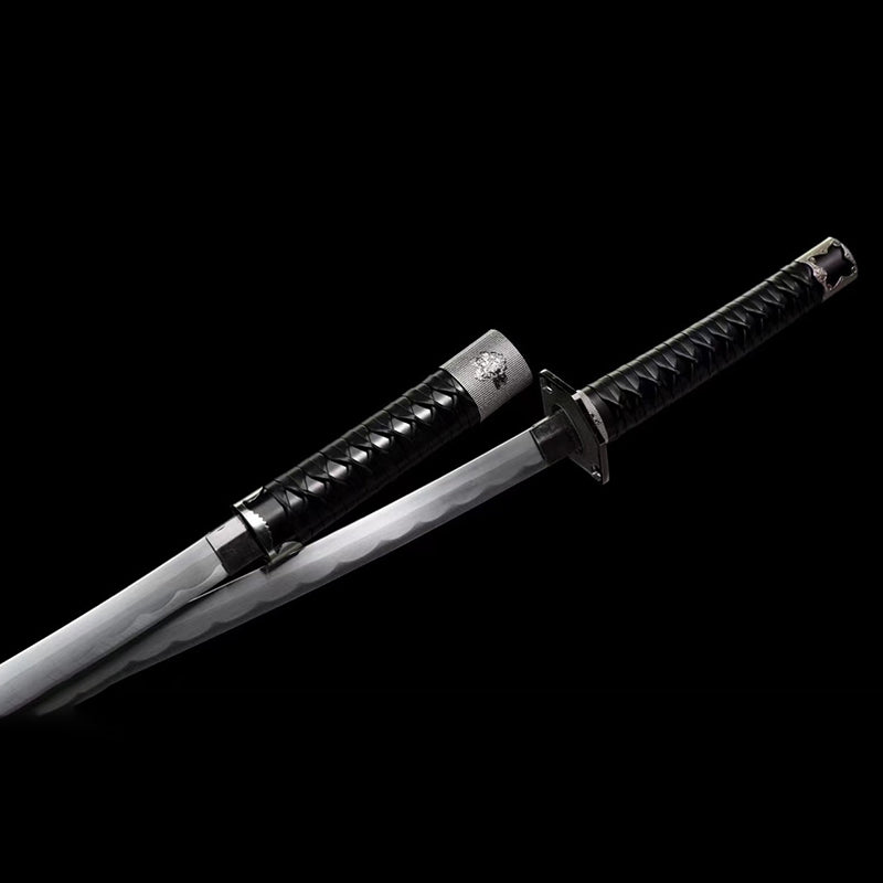Two swords in one sheath , Handmade Manganese Steel Full Tang Real Japanese Katana - Tophatter Daily Deals