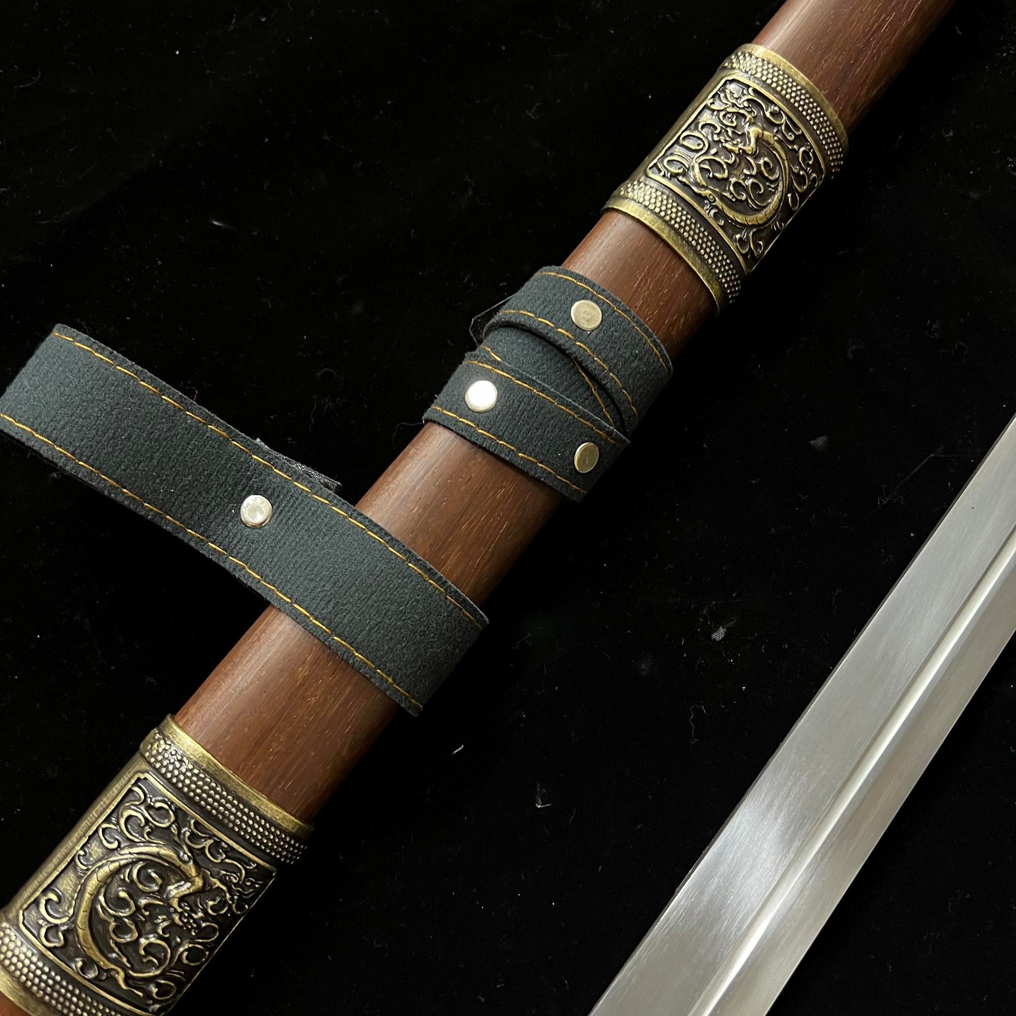 Ring-Hilt Tang Broadsword - Tophatter Daily Deals