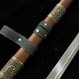 Ring-Hilt Tang Broadsword - Tophatter Daily Deals