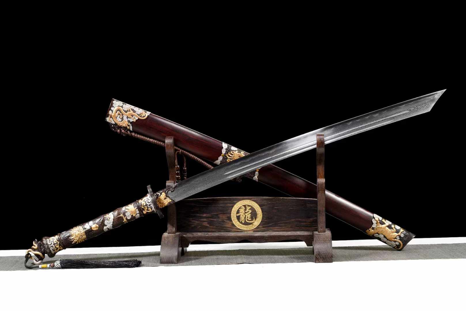 Four Beast Battle Sabre (Antique Gold Plated Silver) - Tophatter Daily Deals