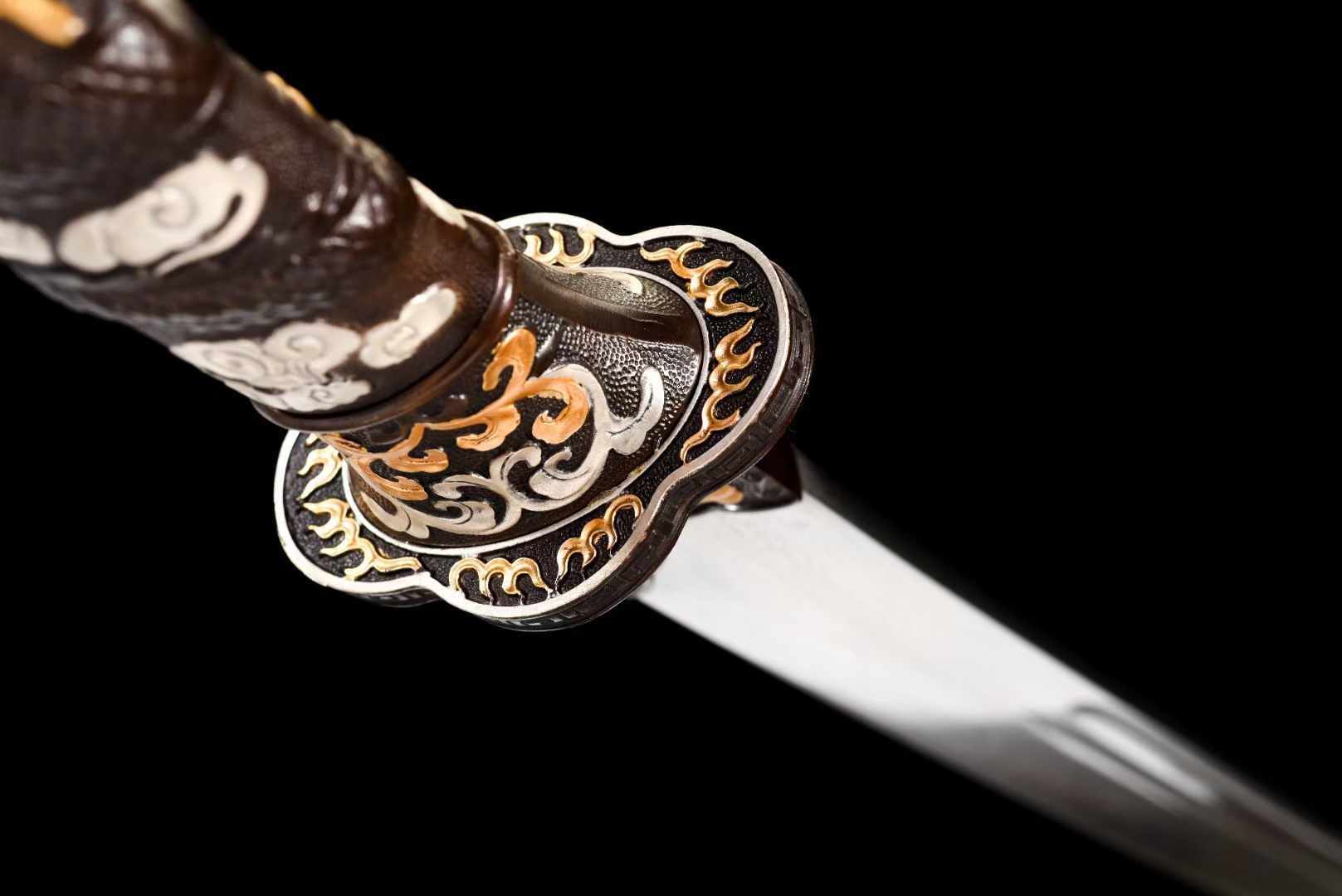 Four Beast Battle Sabre (Antique Gold Plated Silver) - Tophatter Daily Deals