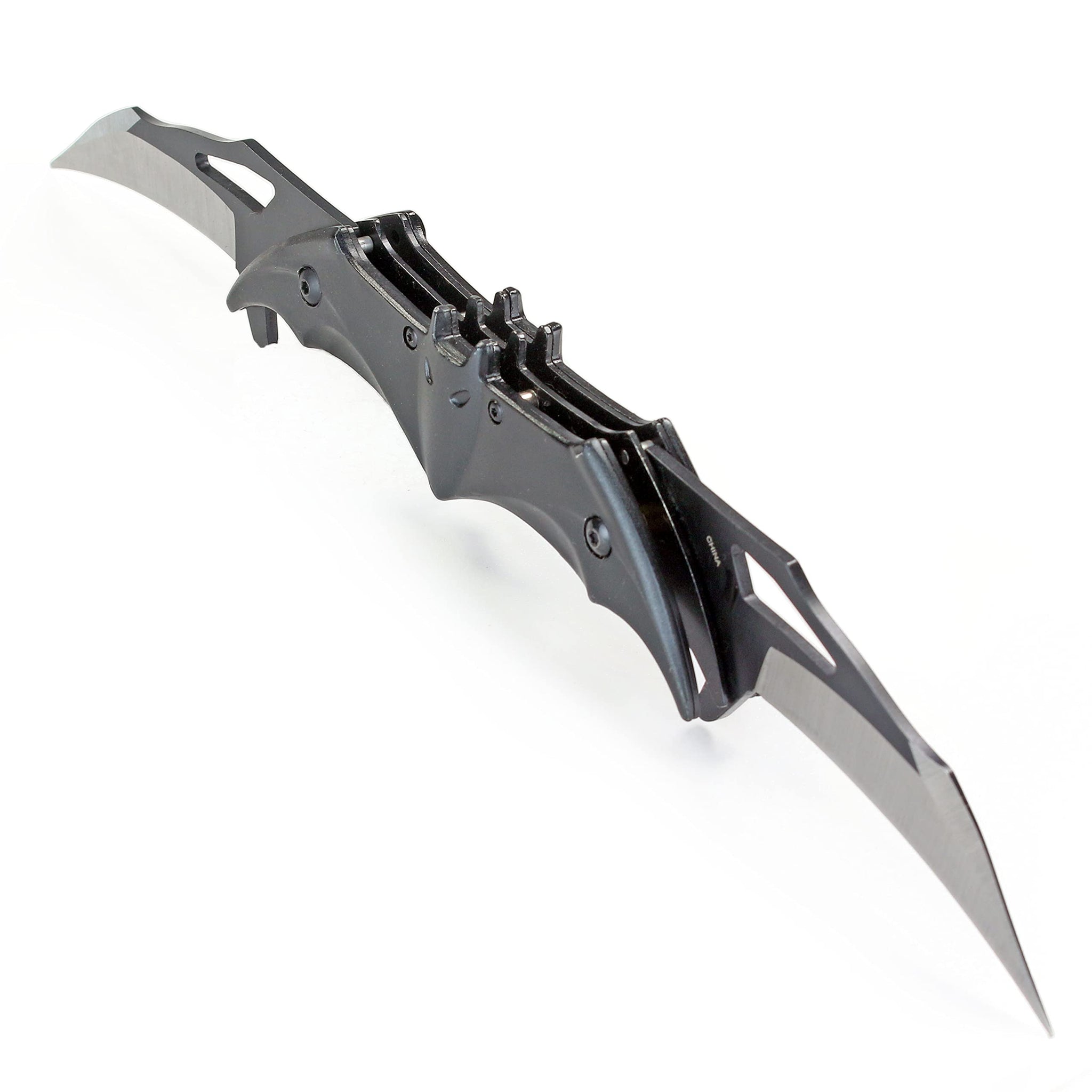 Batman Knife Twin 2 Blade Folding Knife - Tophatter Daily Deals