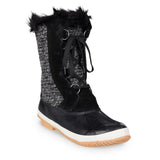 Bearpaw Women's Esme Boots Black II Footwear - Tophatter Daily Deals