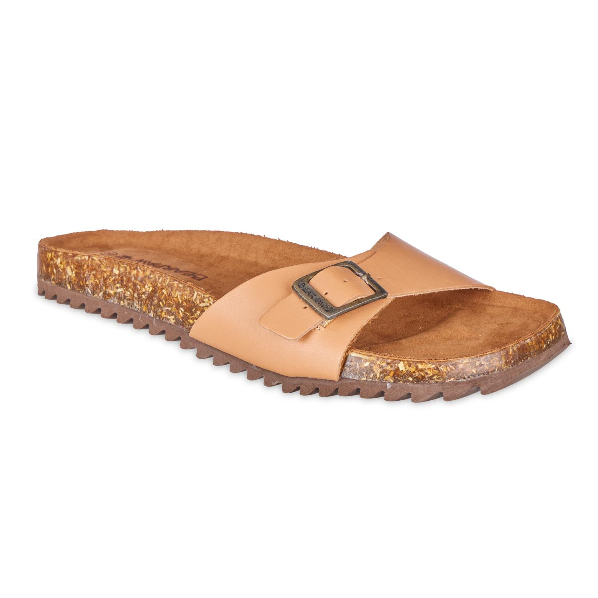 Bearpaw Women's Ava Sandals Luggage 8 Footwear - Tophatter Daily Deals