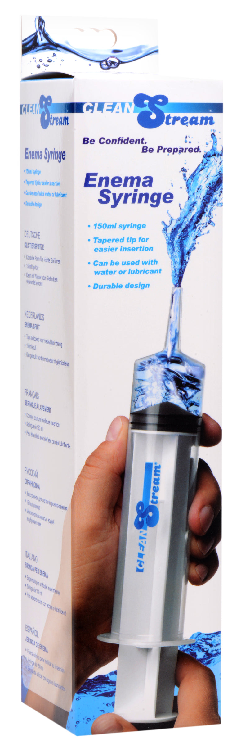 CleanStream Enema Syringe 150ml – Enema Syringe > Essentials > Douches - Tophatter Daily Deals
