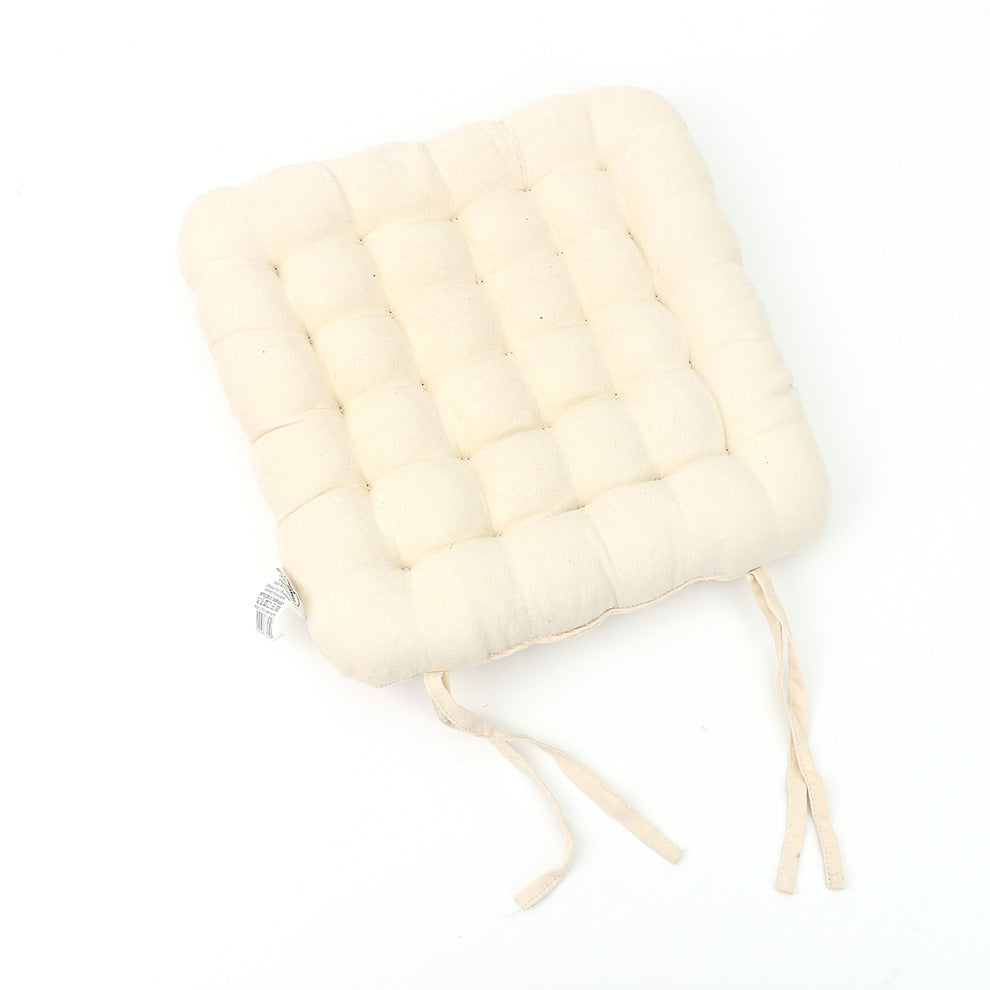 25-pin Suede Cushion Modern Simplicity Beige 40x40cm 0 - Tophatter Daily Deals