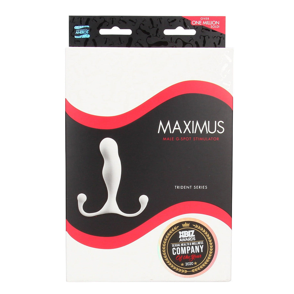 Aneros Maximus Trident – Prostate Massager > Anal Range > Prostate Plugs - Tophatter Daily Deals