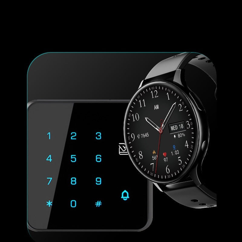 Bluetooth Call AI Voice Assistant Sleep Blood Pressure Blood Oxygen Smart Watch 0 - Tophatter Daily Deals
