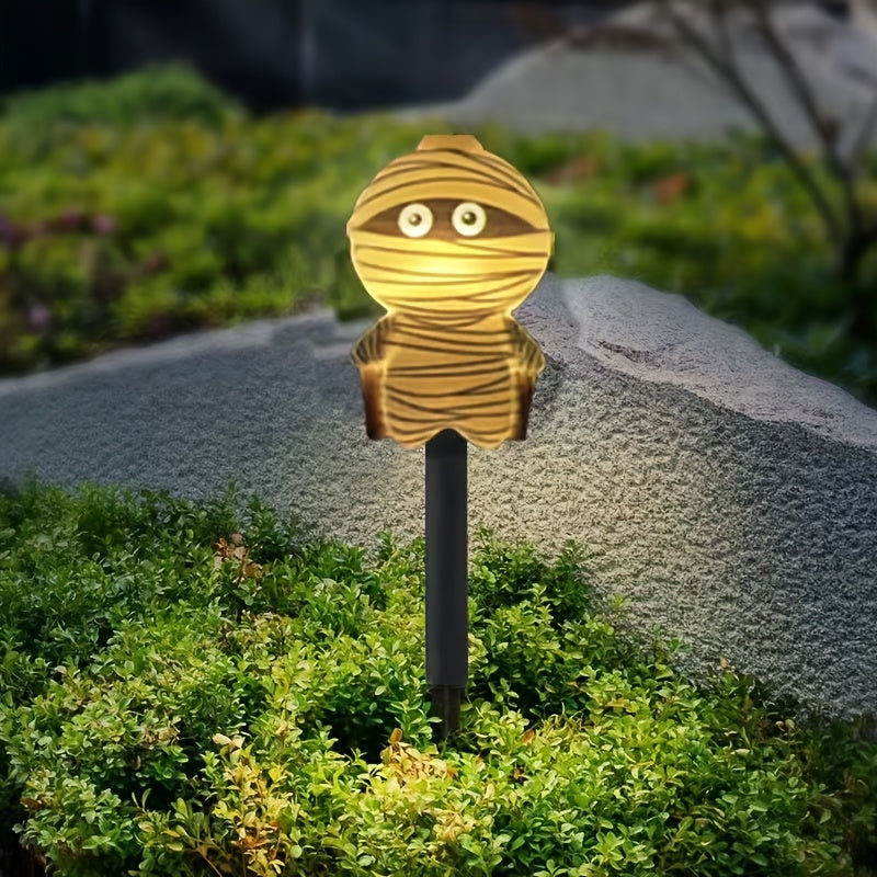 Halloween Solar Mummy Stake Light Decoration Halloween - Tophatter Daily Deals