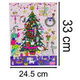 Christmas Tree & Dogs Christmas Advent Calendar Children's Traditional Calendar Advent Calendar - Tophatter Daily Deals
