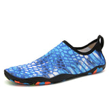 Beach Wading Shoes Leaking Swimming Shoes Men And Women Blue 0 - Tophatter Daily Deals