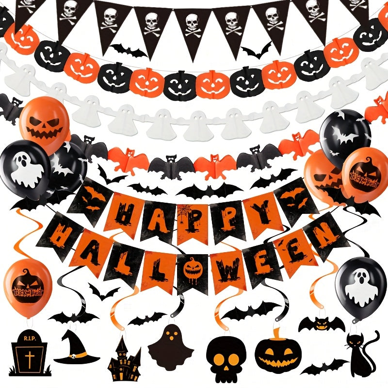 Halloween Party Decoration Set (36pcs) - Tophatter Daily Deals