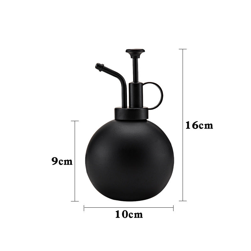 304 Stainless Steel Watering Sprayer Spherical Sprinkling Can 500ML 0 - Tophatter Daily Deals