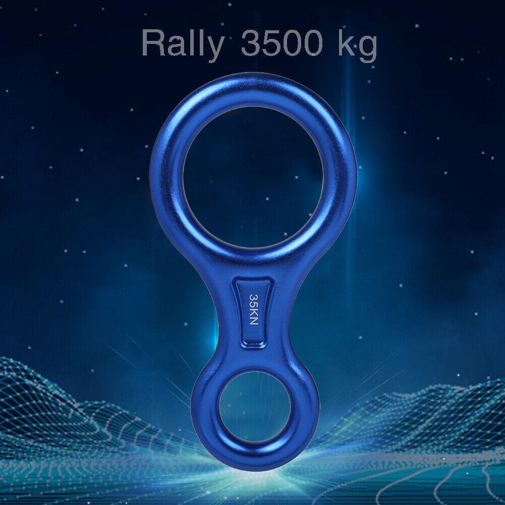 Figure of 8 Descender - Figure 8 Climbing Descender Ring Outdoor Mountaineering Equipment Outdoor Recreation - Tophatter Daily Deals