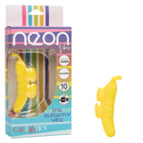 Neon Vibes The Butterfly Vibe Yellow Silicone Finger Teaser with 10 Functions and Rechargeable > Vibrators > Finger Vibrators - Tophatter Daily Deals