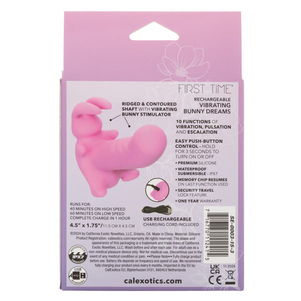 First Time Vibrating Bunny Massager for Women > Vibrators > Ladies > Rabbit - Tophatter Daily Deals