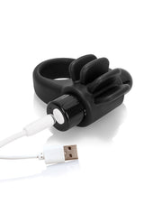 Skooch Charged – Rechargeable Vibrating Cock Ring with Textured Stimulation > Sex Toys > Couples Toys - Tophatter Daily Deals