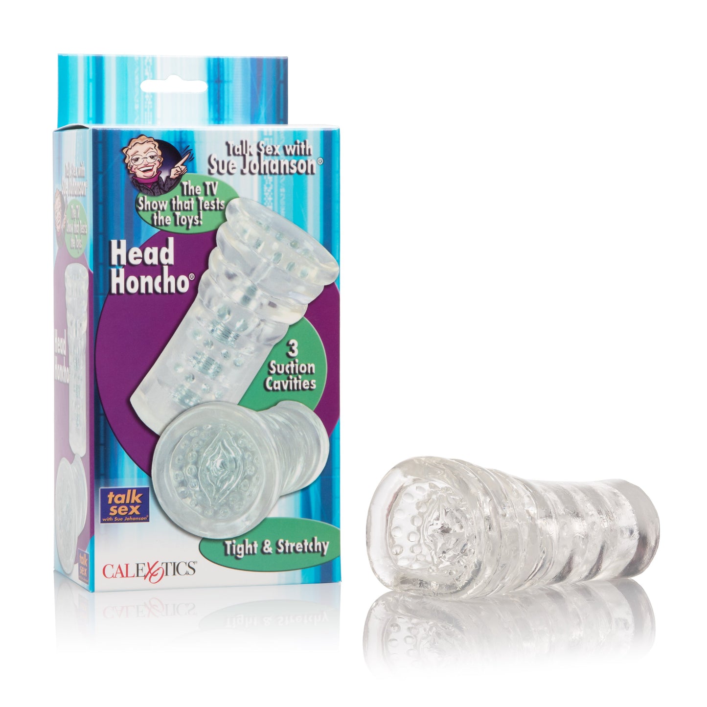 Sue Johanson Head Honcho Male Masturbator with Suction Chambers > Sex Toys For Men > Masturbators > Manual - Tophatter Daily Deals