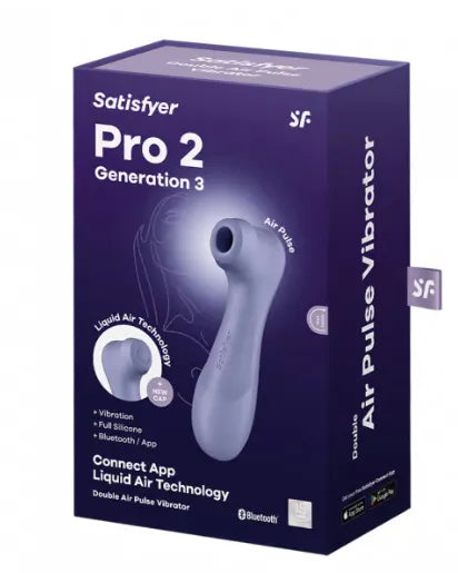 Satisfyer Pro 2 Generation 3 Connect – App-Enabled Waterproof Vibrator > Sex Toys For Ladies > Air Pulsation - Tophatter Daily Deals